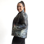 Like No Other Puffer Jacket by Orientique - Tropical Jungle - 3352