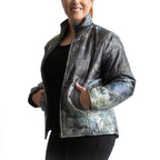 Like No Other Puffer Jacket by Orientique - Tropical Jungle - 3352