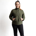 Like No Other Puffer Jacket by Orientique - Tropical Jungle - 3352