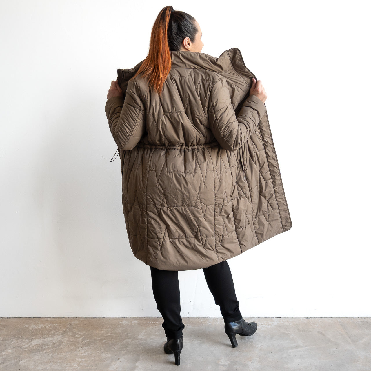 Like No Other Puffer Long Coat by Orientique - 82236