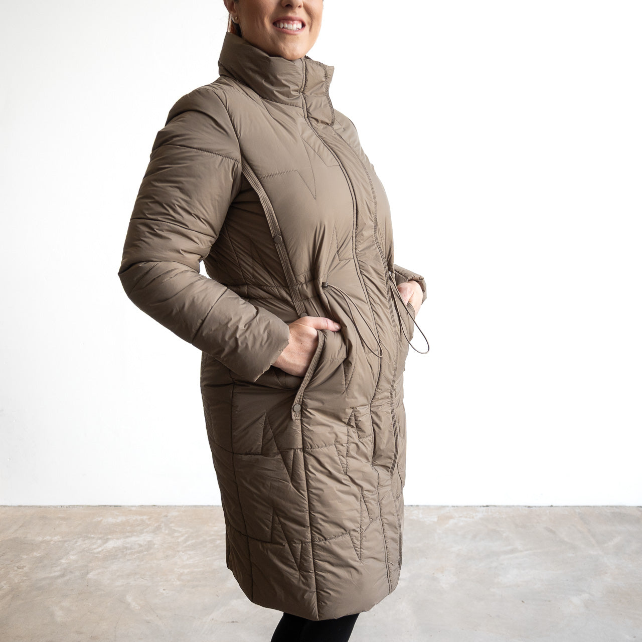 Like No Other Puffer Long Coat by Orientique - 82236