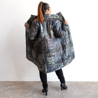 Like No Other Puffer Long Coat by Orientique - Tropical Jungle - 3353
