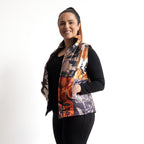 Like No Other Puffer Vest by Orientique - Dagomba - 3351