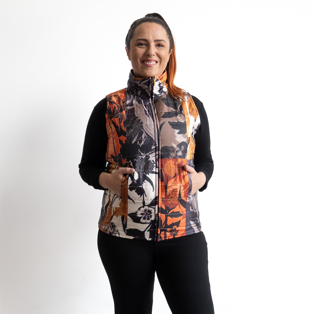 Like No Other Puffer Vest by Orientique - Dagomba - 3351