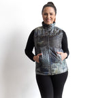 Like No Other Puffer Vest by Orientique - Tropical Jungle - 3351