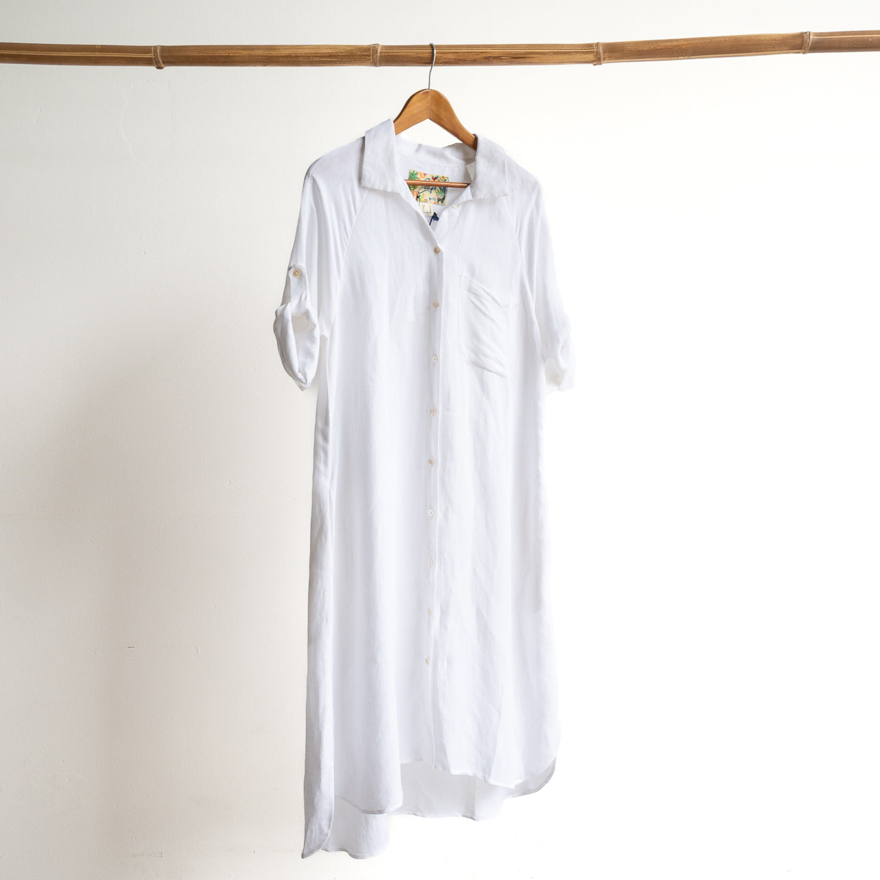 Linen Shirt Dress by Escape - 71583