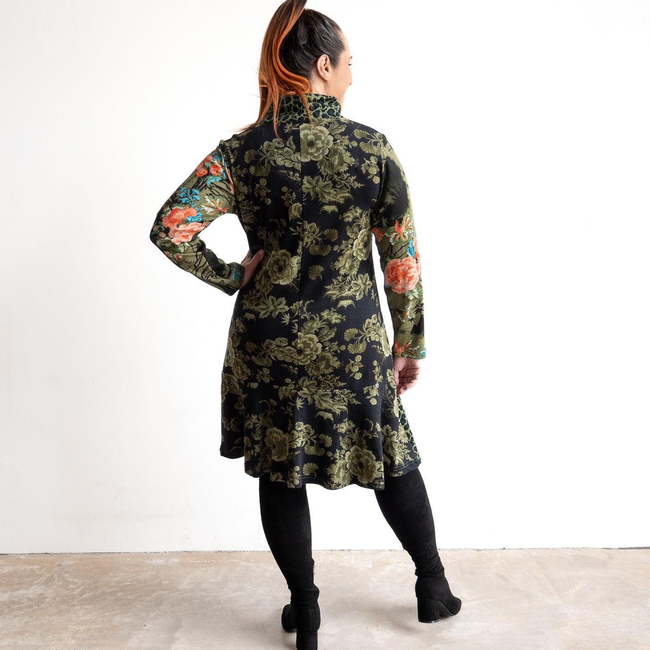 Long Winter Knit Tunic by Orientique - Keqioa - 62809