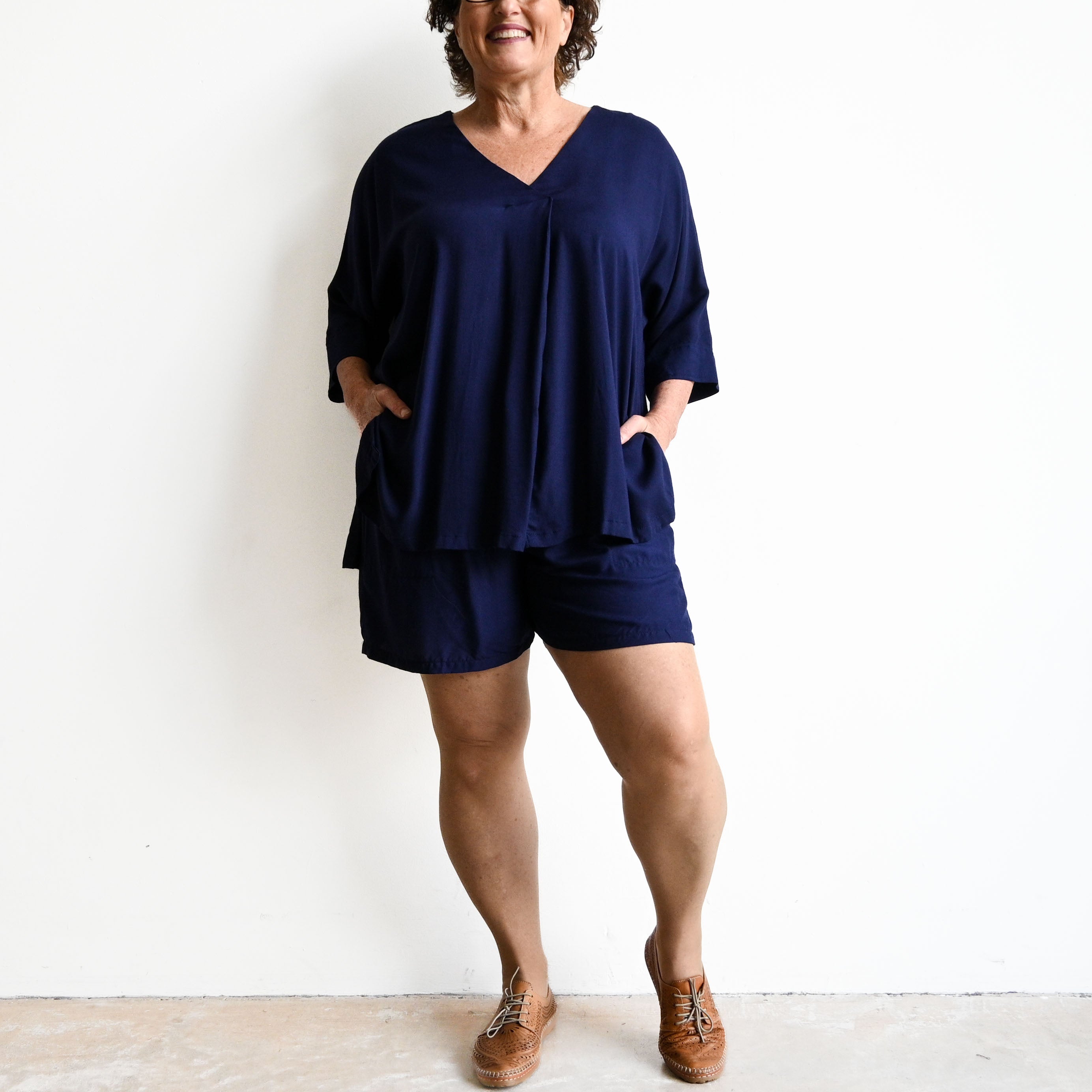 Zen Drawstring Shorts - Above-the-knee