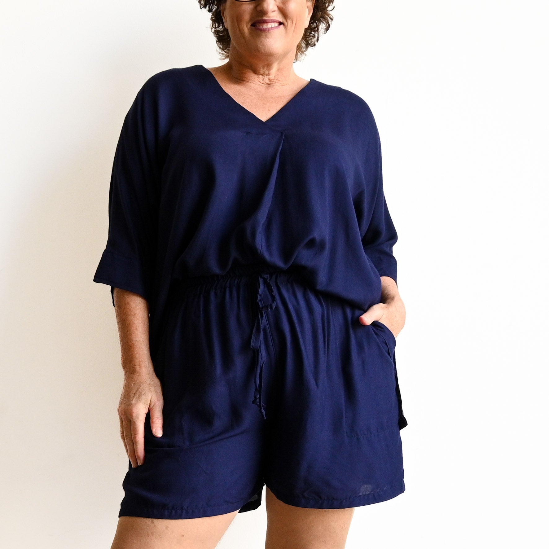 Zen Drawstring Shorts - Above-the-knee