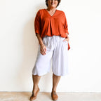 Zen Drawstring Shorts - Below-the-knee