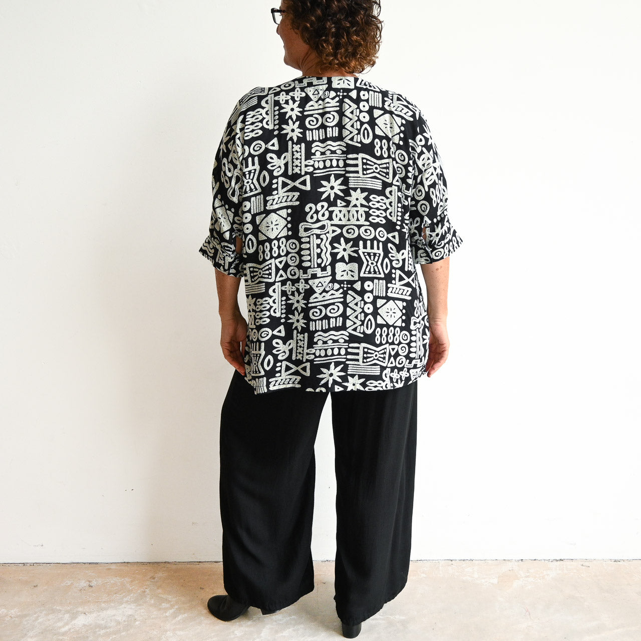 Zen Kaftan Blouse - Tribal