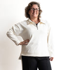 Lux Leisure Half Zip Sweater by Orientique - 52715