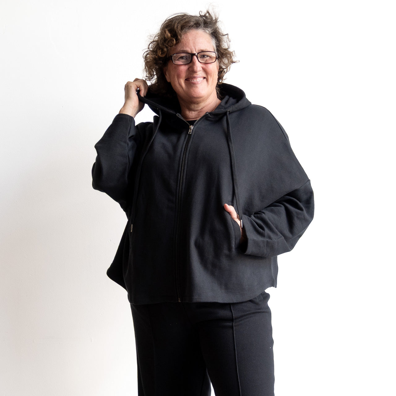 Lux Leisure Oversize Zip Hoodie by Orientique Australia - 52714