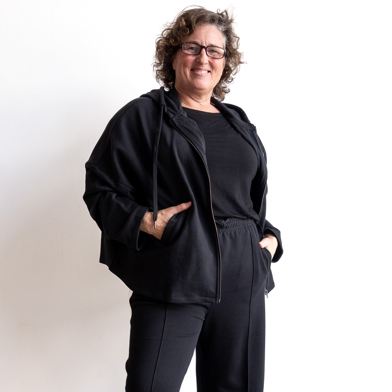 Lux Leisure Oversize Zip Hoodie by Orientique Australia - 52714