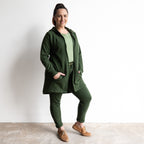 Lux Leisure Terry Hooded Jacket by Orientique Australia - 52713