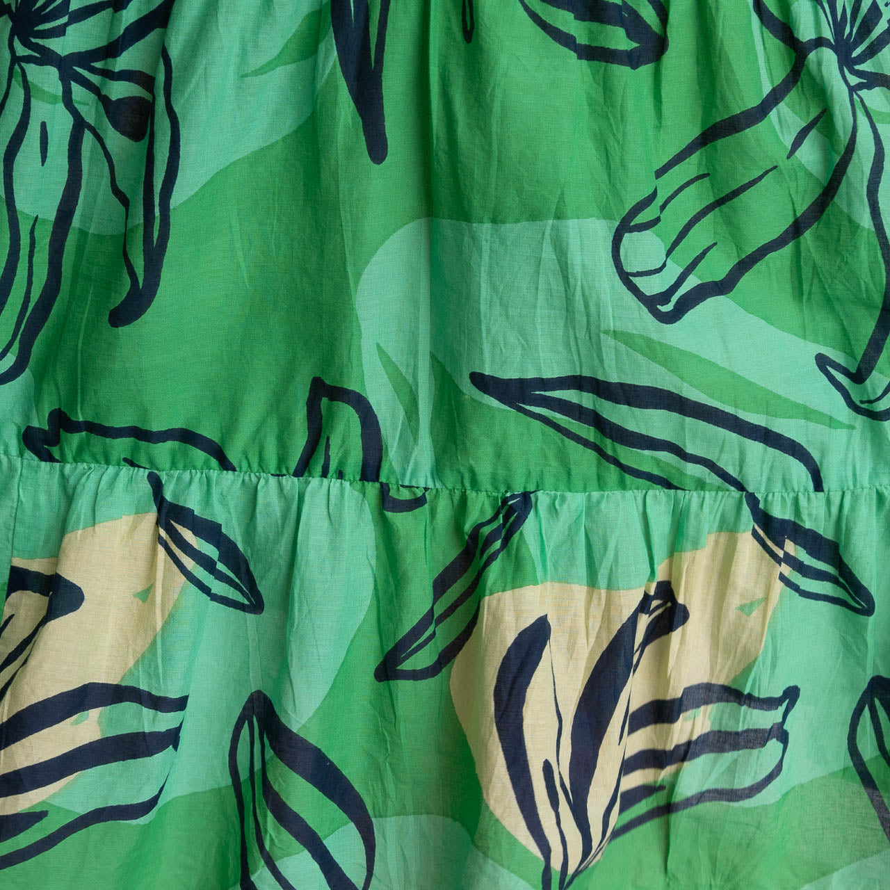 Mandarin Sundress - Tigerlily Green