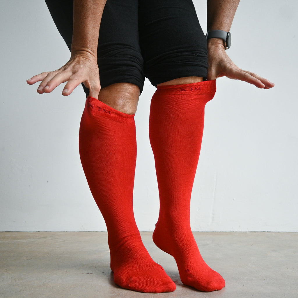 Merino Wool Adventure Socks by XTM Australia - LavaRed11-14 KOBOMO