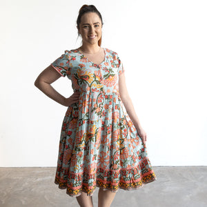 Market Days Summer Dress by Orientique Australia - Macieo - 61732
