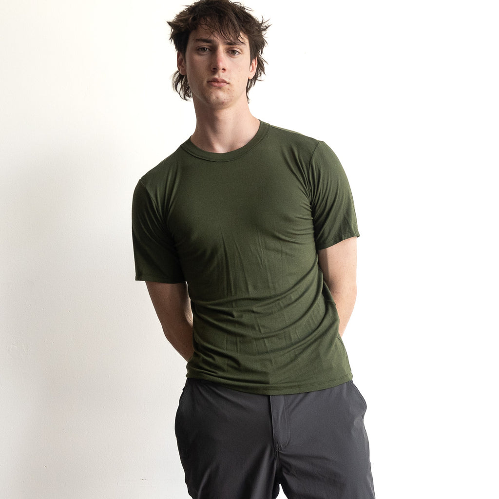 Bamboo Short Sleeve T-shirt by KOBOMO