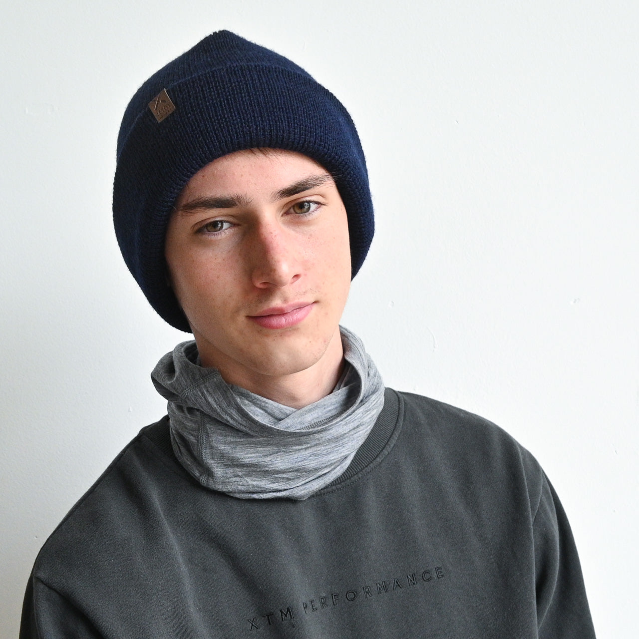 Merino Wool Adventure Beanie by XTM Australia - NavyBlue KOBOMO
