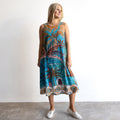 Midi Shift Dress - Casablanca - 21866