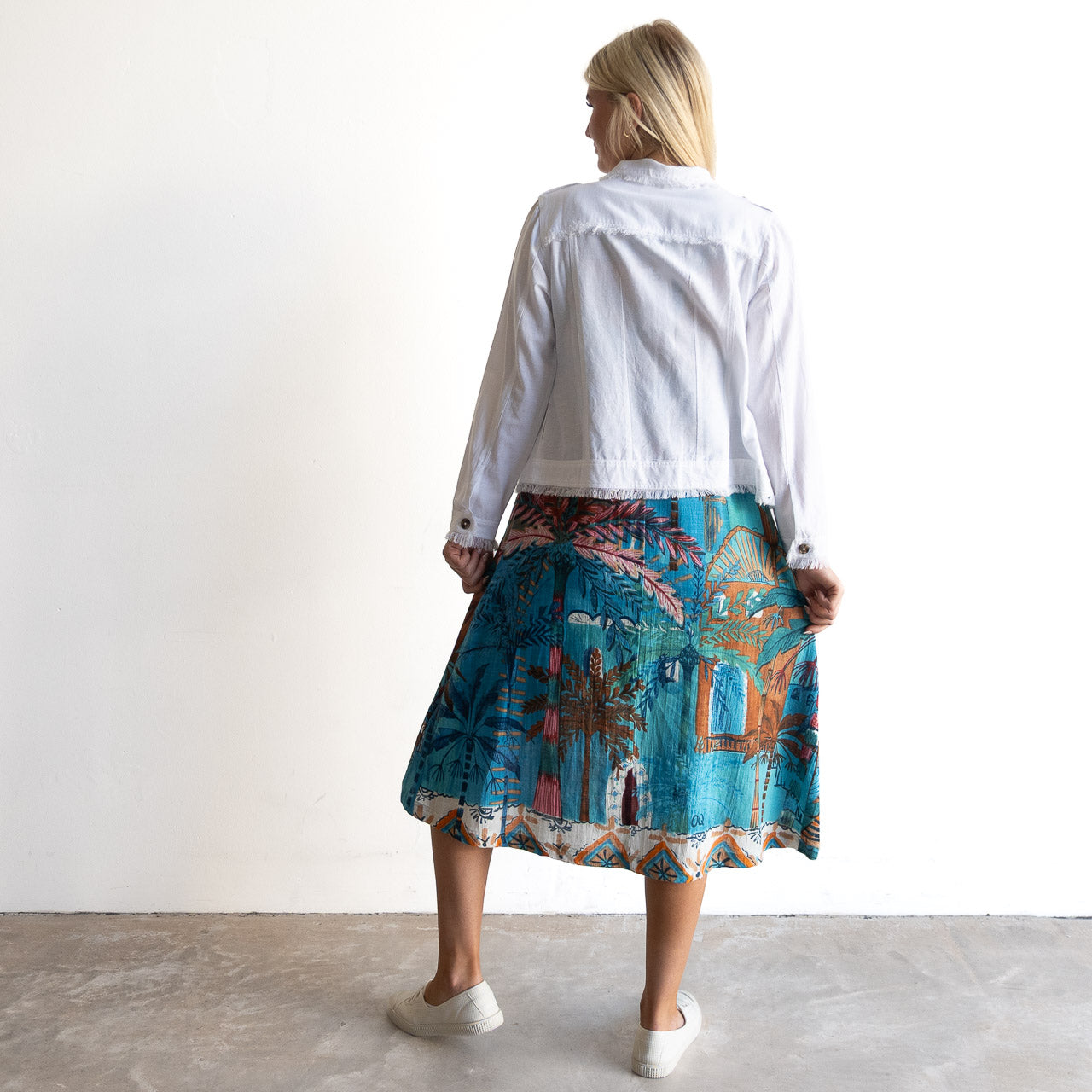 Midi Shift Dress - Casablanca - 21866