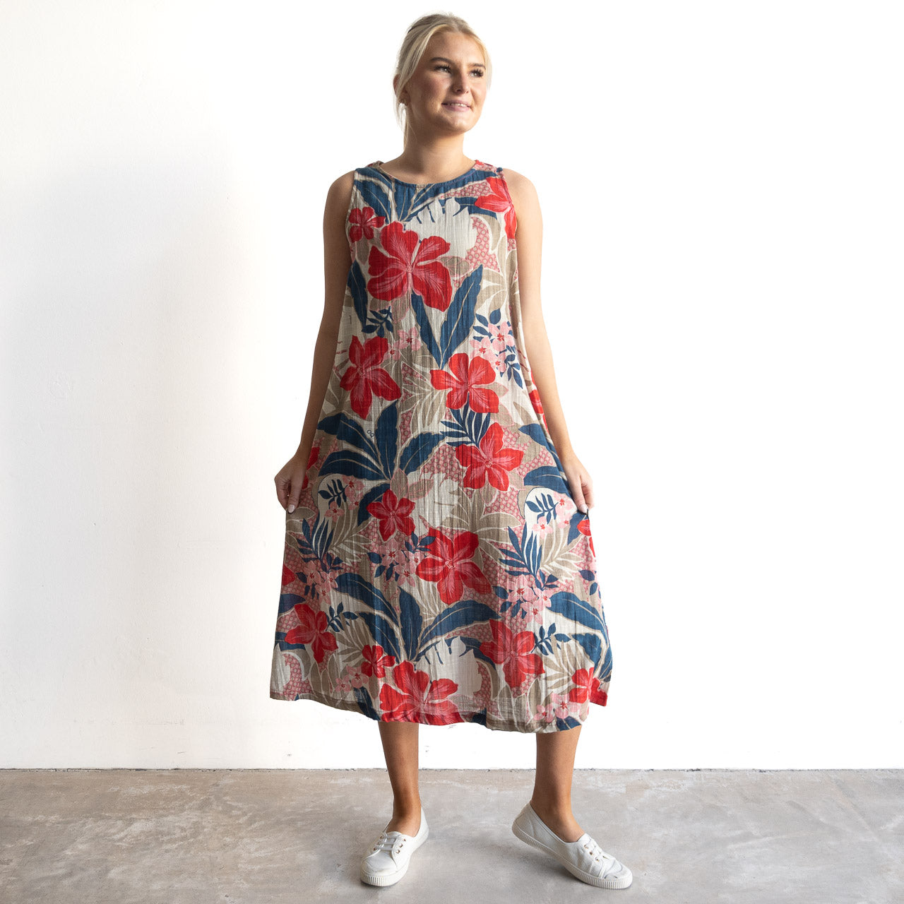 Midi Shift Dress - Cavailon - 40270