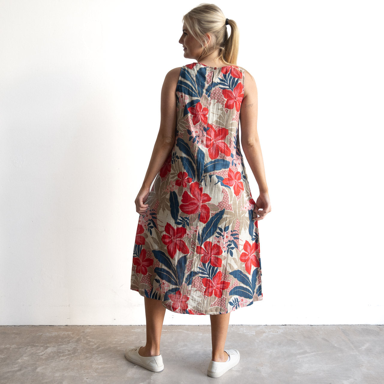 Midi Shift Dress - Cavailon - 40270