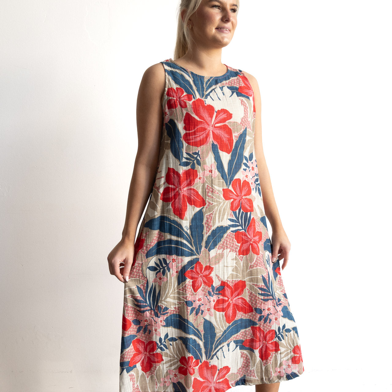 Midi Shift Dress - Cavailon - 40270