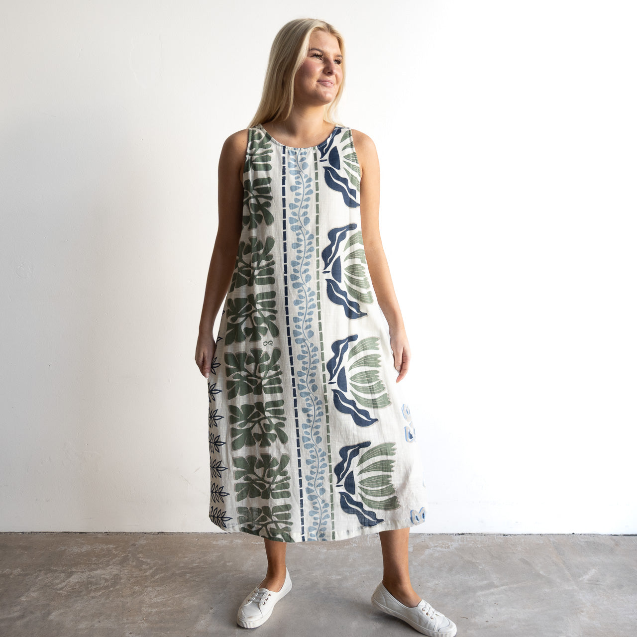 Midi Shift Dress - Liberte - 40297