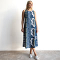 Midi Shift Dress - Liberte Blue - 40292