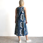 Midi Shift Dress - Liberte Blue - 40292