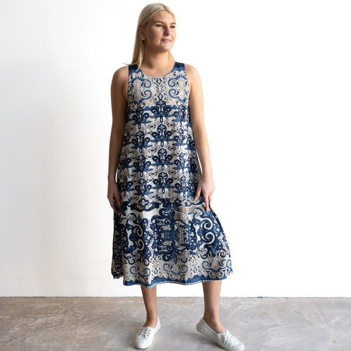 Midi Shift Dress - Monaco - 21852