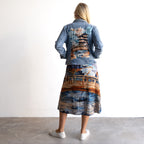 Midi Shift Dress - Nanjing - 61064
