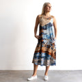 Midi Shift Dress - Nanjing - 61064
