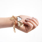 My Vintage Heart Charm Bracelet