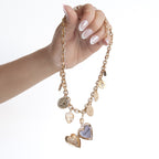 My Vintage Heart Charm Necklace