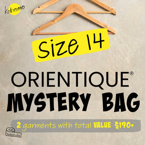 Size 14 Orientique Mystery Bag