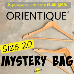 Size 20 Orientique Mystery Bag