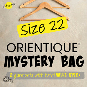 Size 22 Orientique Mystery Bag