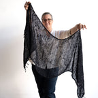 Natural Cotton Weave Scarf
