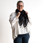 Natural Cotton Weave Scarf