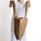 Natural Woven Tote
