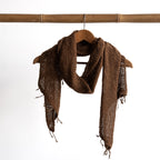 Natural Cotton Weave Scarf