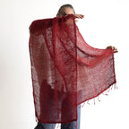 Natural Cotton Weave Scarf