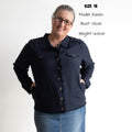 Raw Edge Jacket - 62843