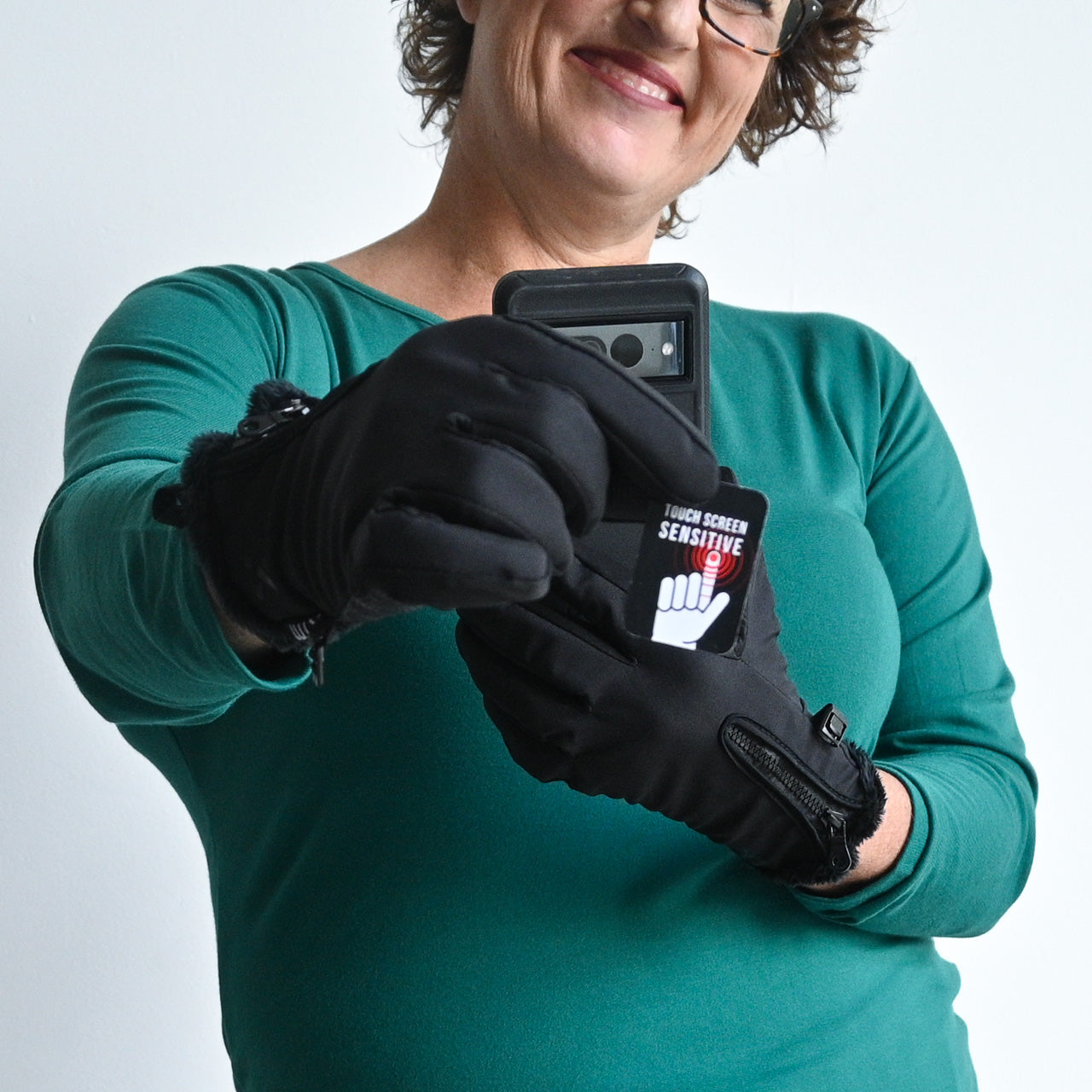 Nina eTouch Soft Shell Glove by XTM Australia -  KOBOMO