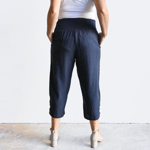 One And Done Linen Blend Pant by Orientique Australia - 6688 -  KOBOMO