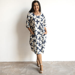 One For Now Smock Dress by Orientique Australia - Nazca - 40195
