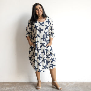 One For Now Smock Dress by Orientique Australia - Nazca - 40195